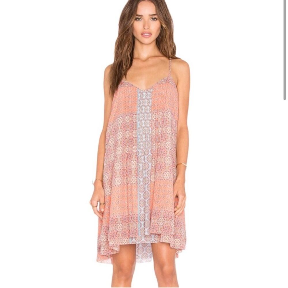Sanctuary Spring Fling Camisole Dress in Vintage Patchwork Size Small
